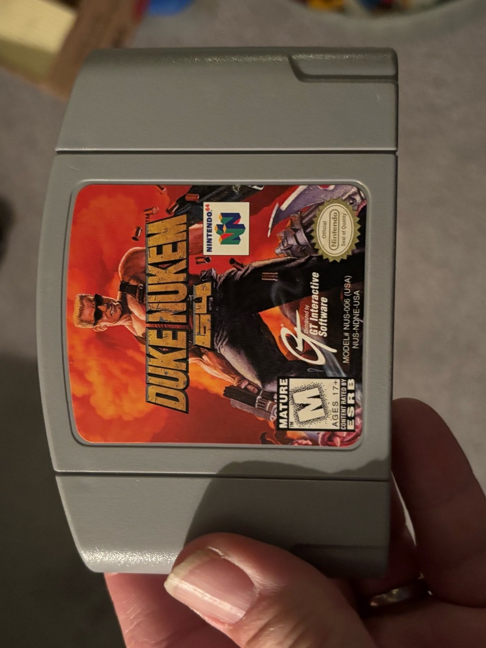 Duke Nukem 64 video game for Nintendo 64
